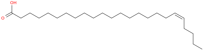 19 tetracosenoic acid, (19z) 